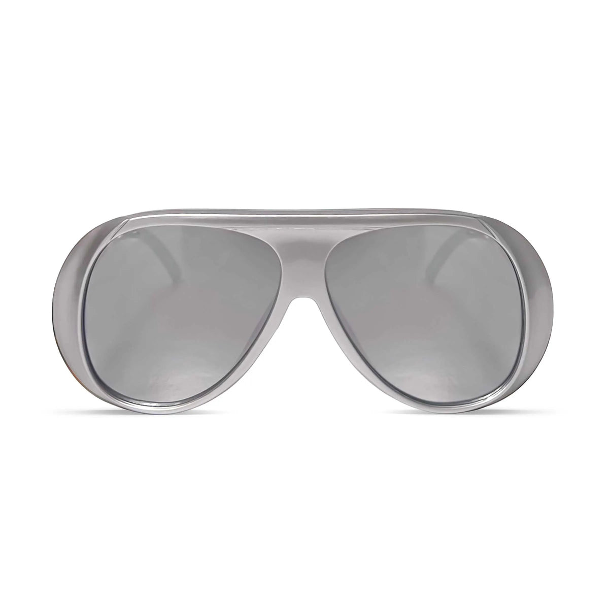 Silver with Grey Lens