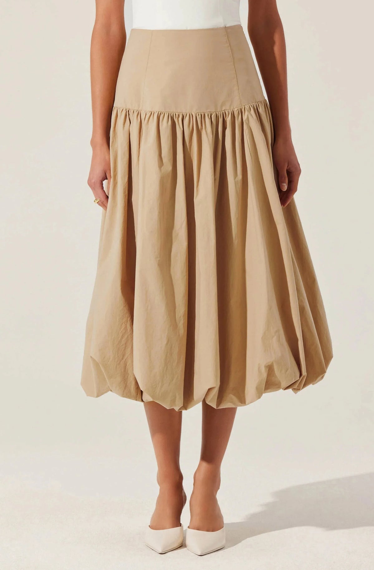 Drop Waist Bubble Skirt