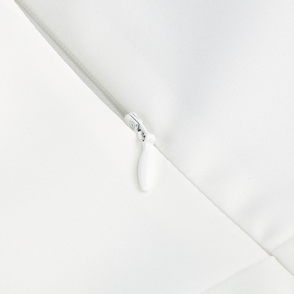 Fabiana White Corset Maxi Dress