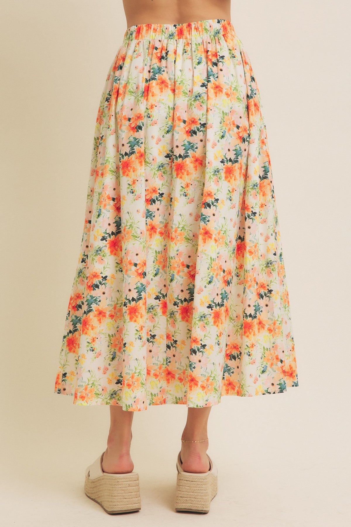 Floral Maxi Skirt