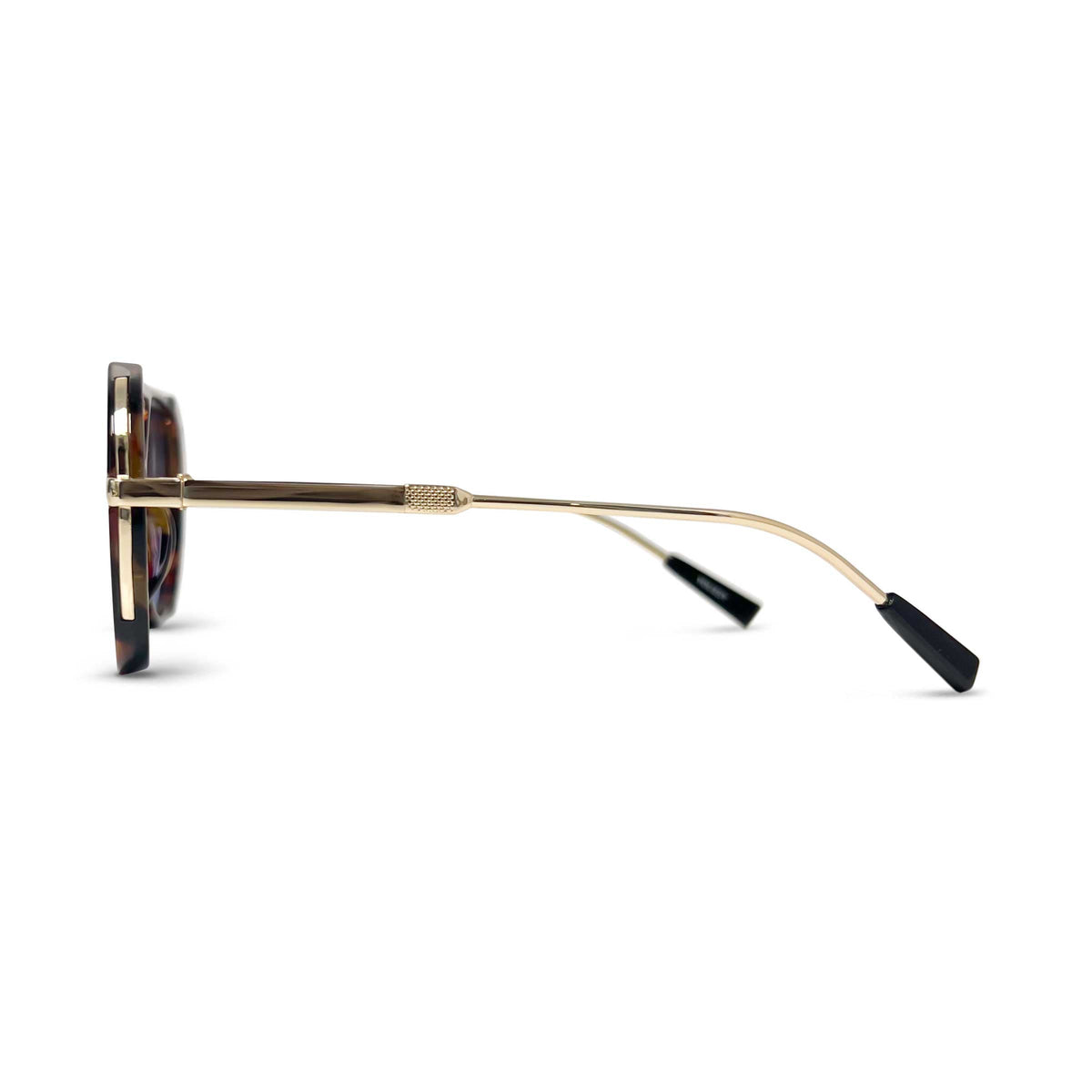 Tortoise & Gold with Grey Lens